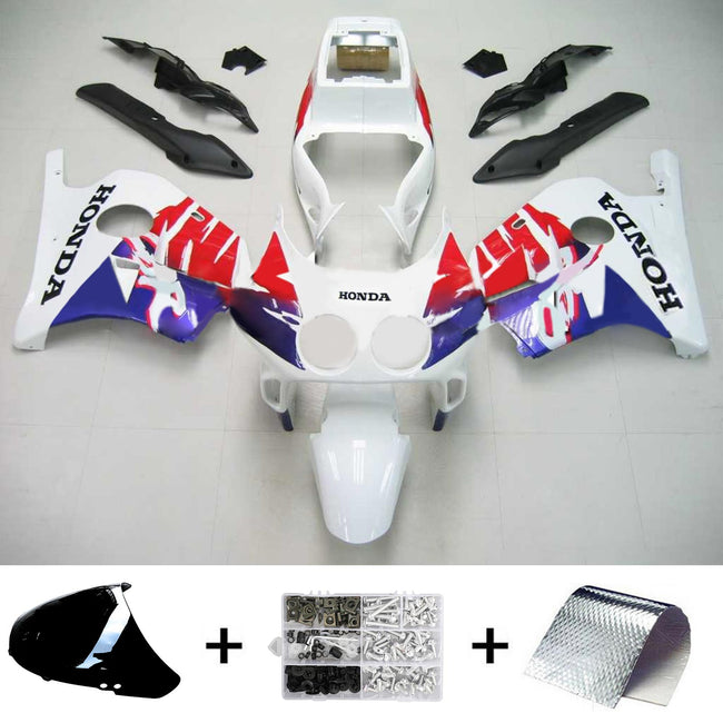 1990-1998 Honda CBR250RR MC22 Amotopart Injection Fairing Kit Bodywork Plastic ABS #101