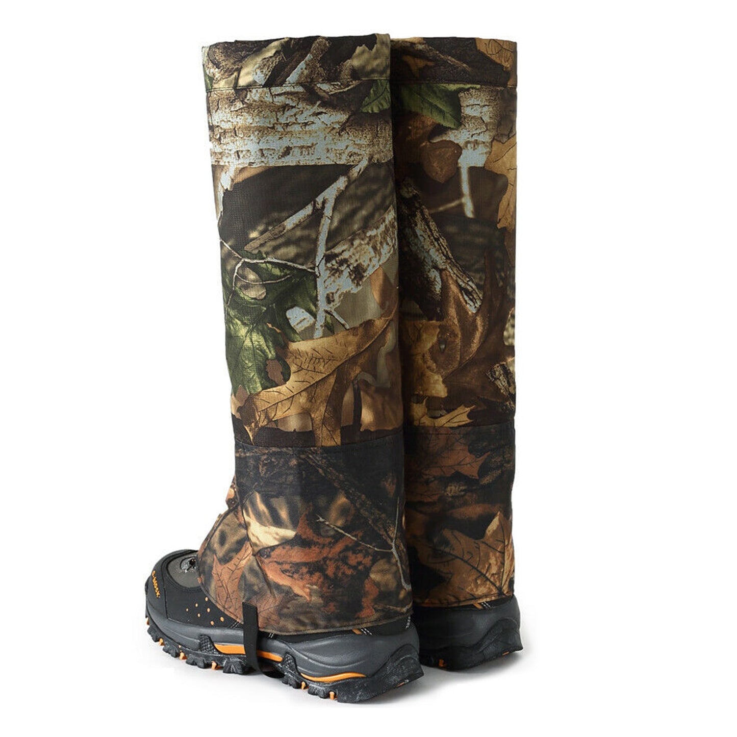 2x Camo Outdoor Hiking Hunting Snow Waterproof Boots High Legging Gaiters