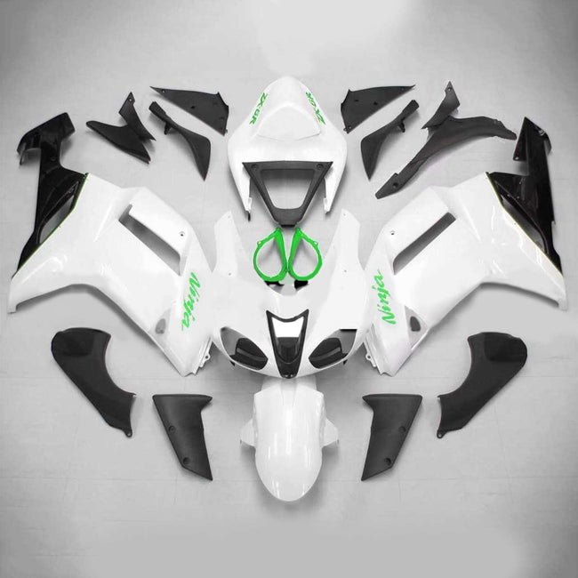 2007-2008 Kawasaki ZX6R 636 Amotopart Injection Fairing Kit Bodywork Plastic ABS #107