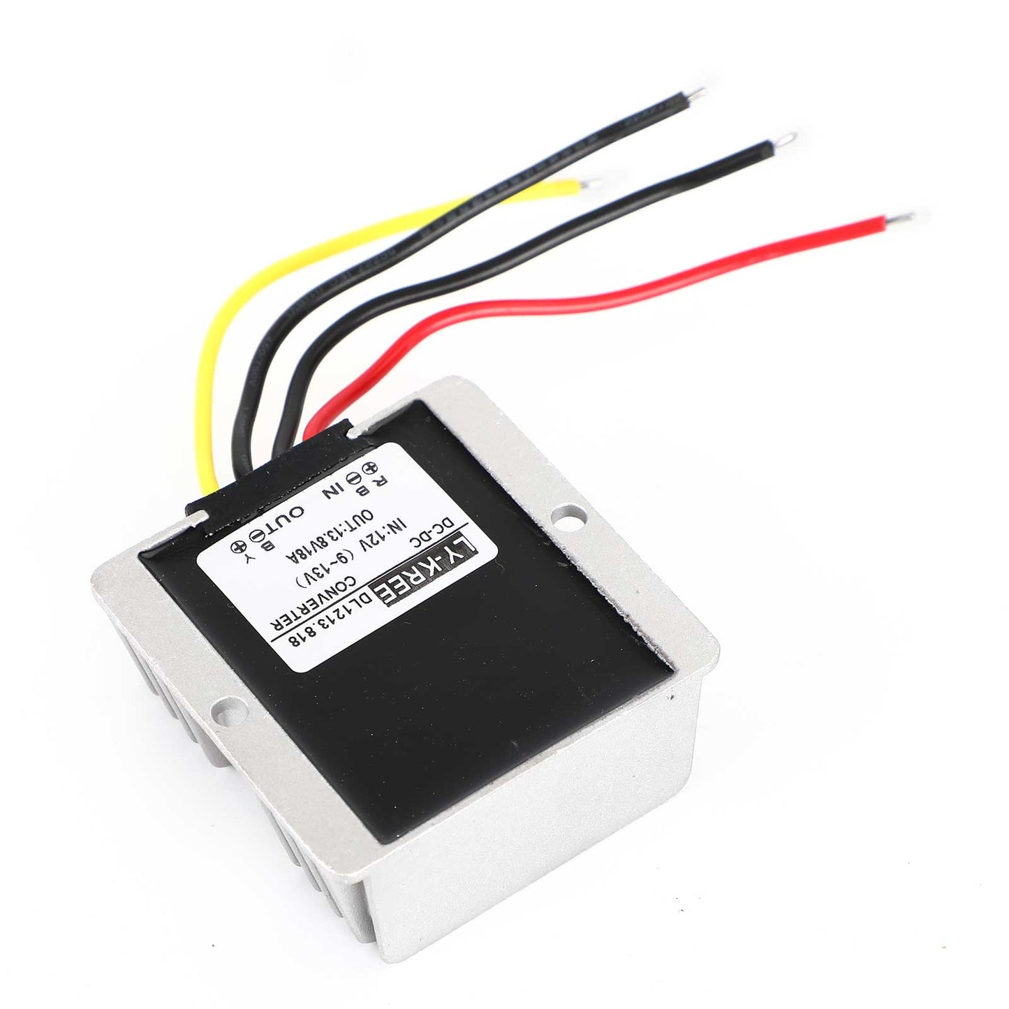 Waterproof DC/DC Converter Regulator 12V Step Up to 13.8V 18A 248W