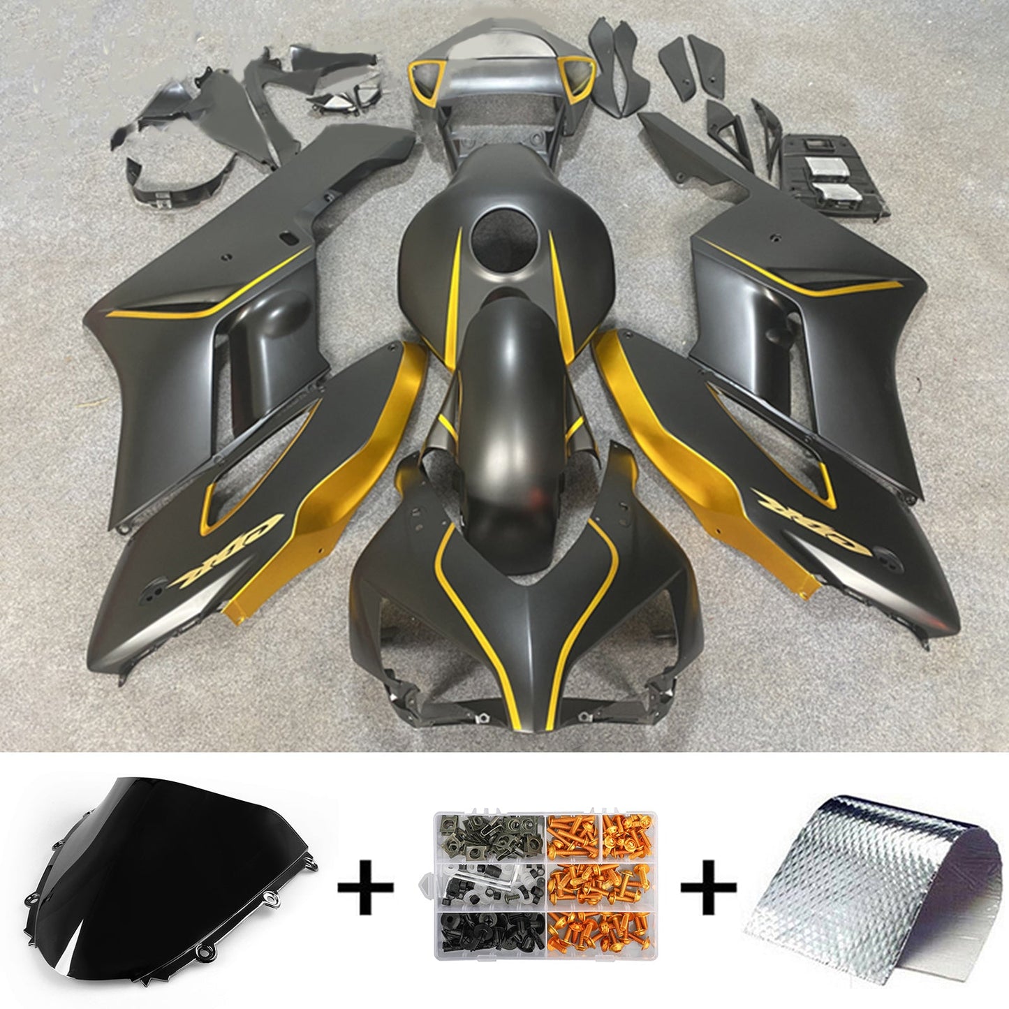 2004-2005 Honda CBR1000RR Injection Fairing Kit Bodywork Plastic ABS#178