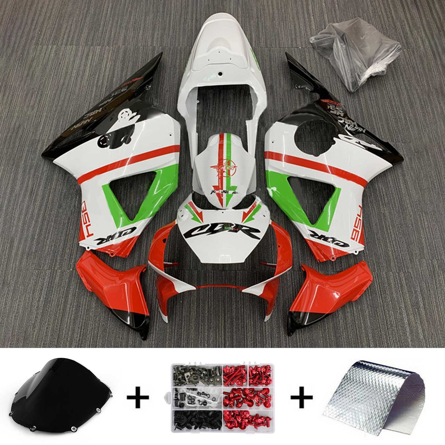 2002-2003 Honda CBR954 Injection Fairing Kit Bodywork Plastic ABS#116