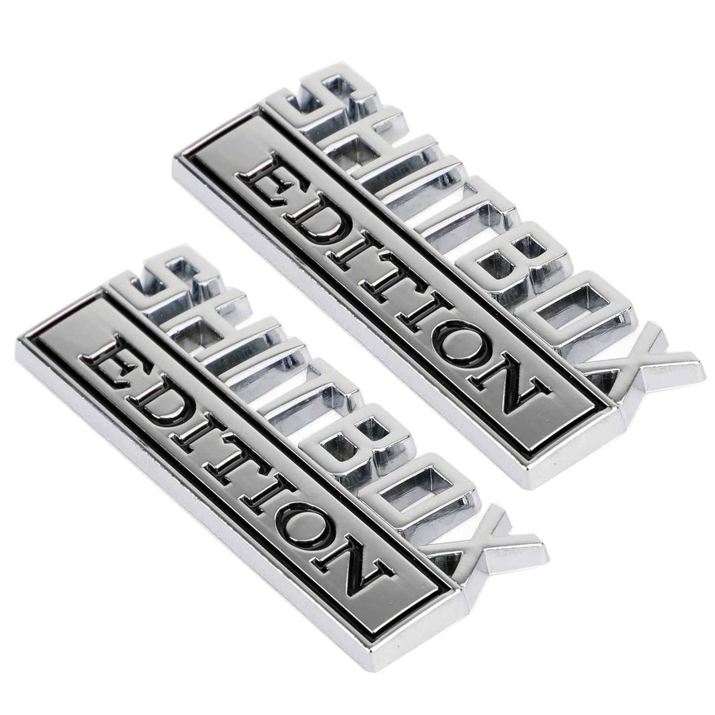 2pc Shitbox Edition Emblem Decal Badges Stickers For Ford Chevy Car Truck #B