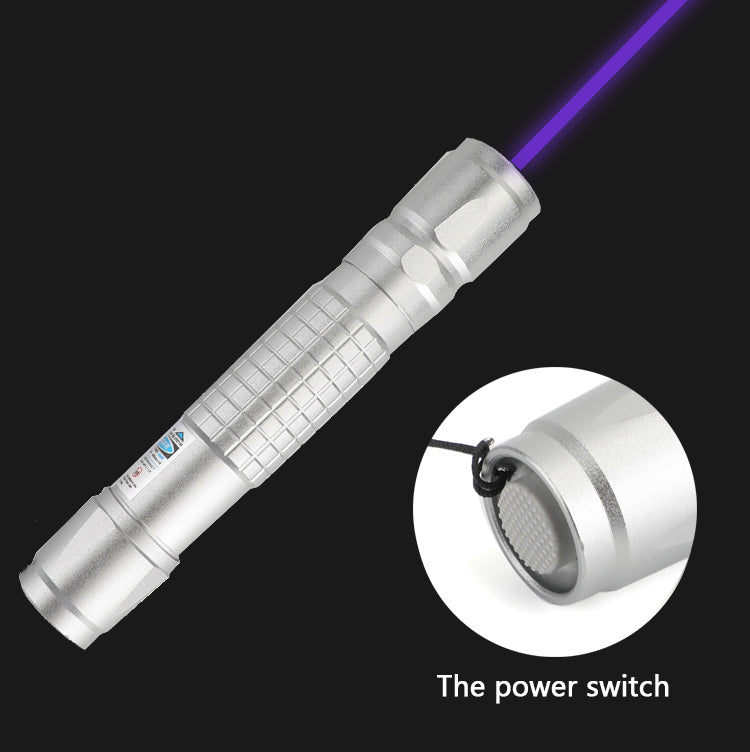 5mw 405nm Tactical Green Purple 18650 Laser Pointer Pen Visible Beam Light Lazer