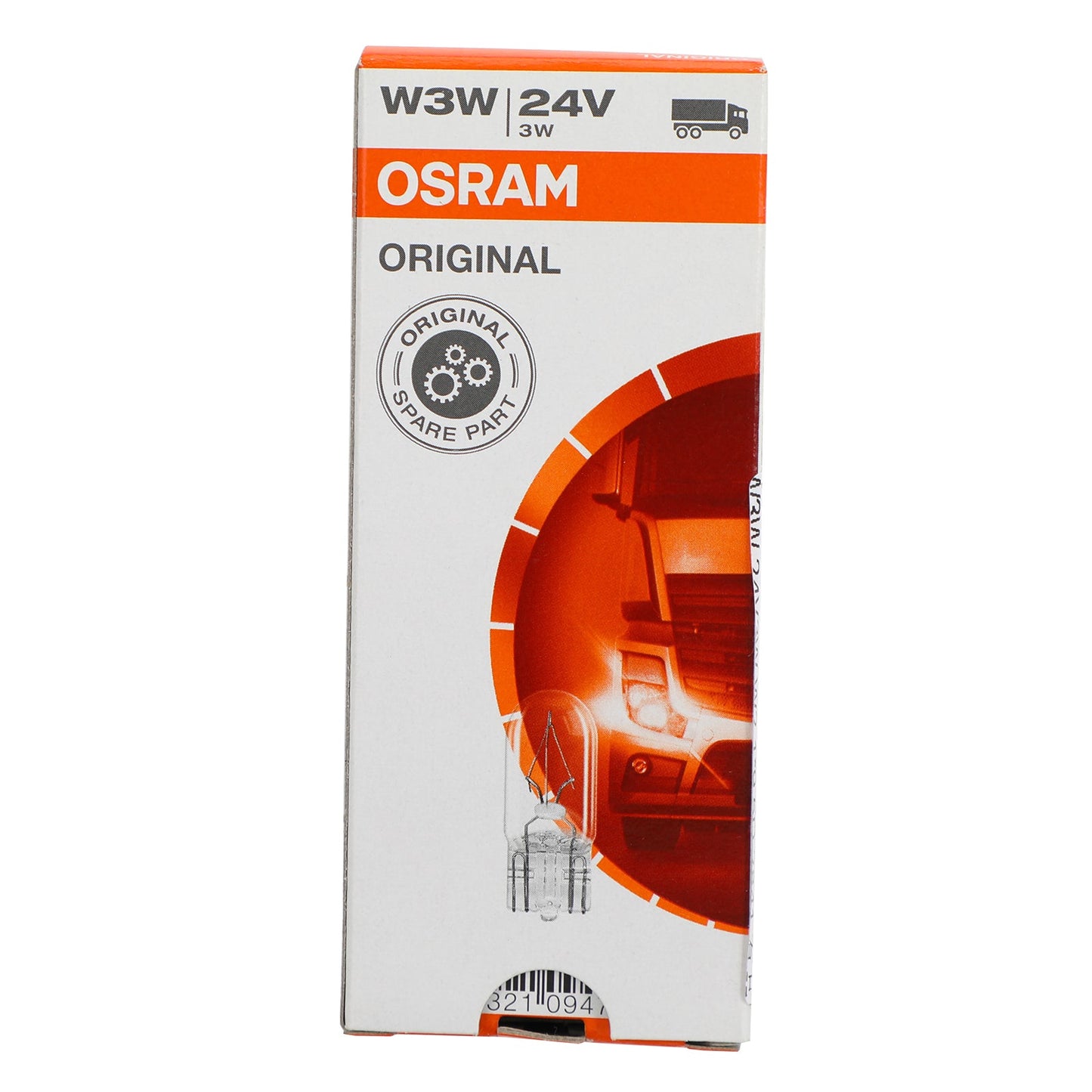 10x For OSRAM General Lighting Halogen Auxiliary Light W3W 24V W2.1*9.5D