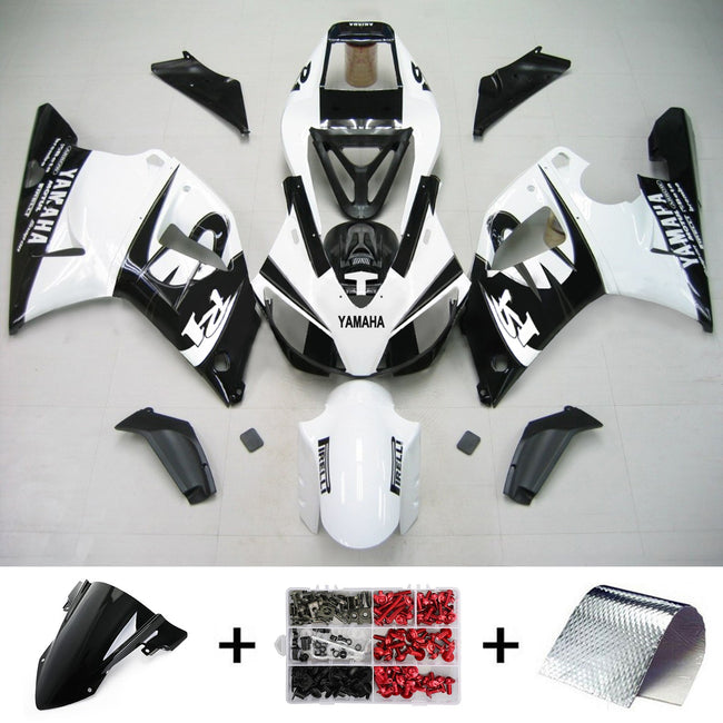 1998-1999 Yamaha YZF 1000 R1 Injection Fairing Kit Bodywork Plastic ABS #108