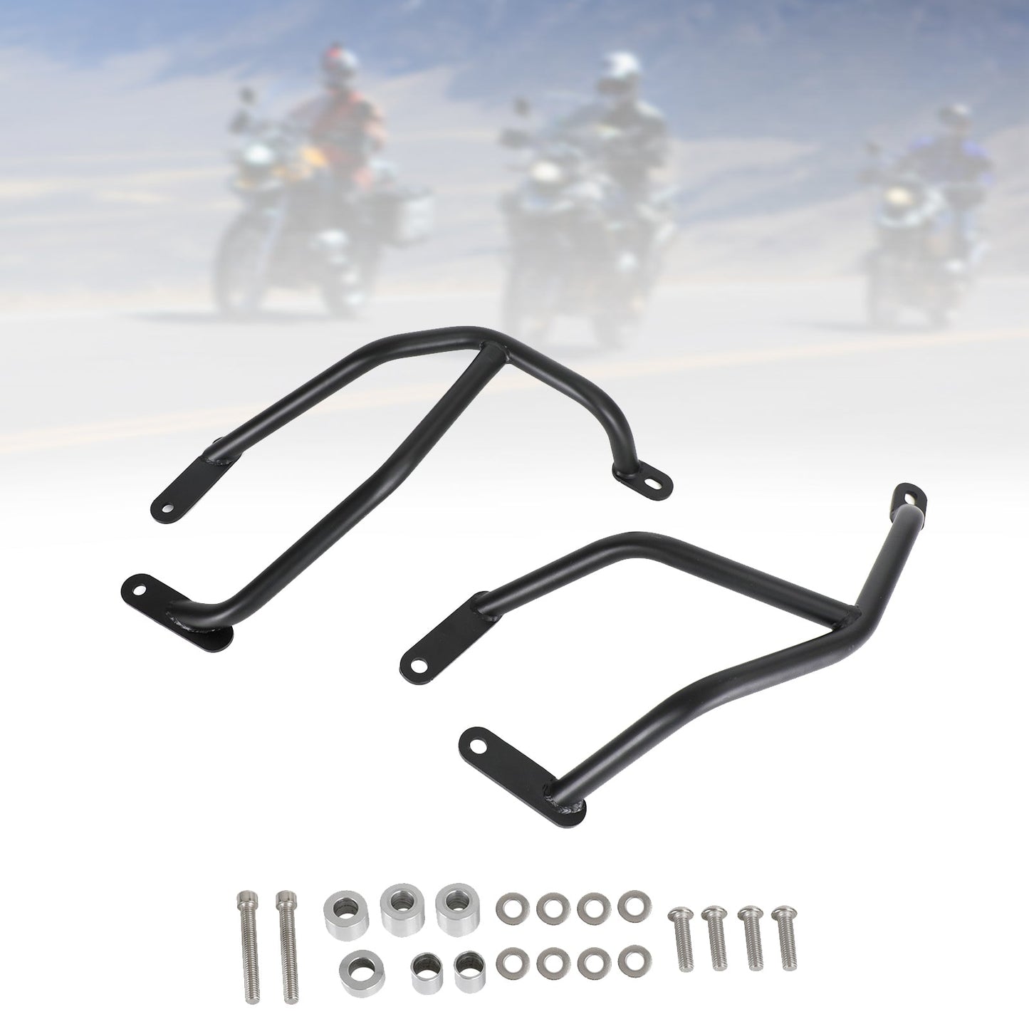 Engine Guard Crash Bar Frame Protector Bumper For Kawasaki Z800 13-17 14 15 16