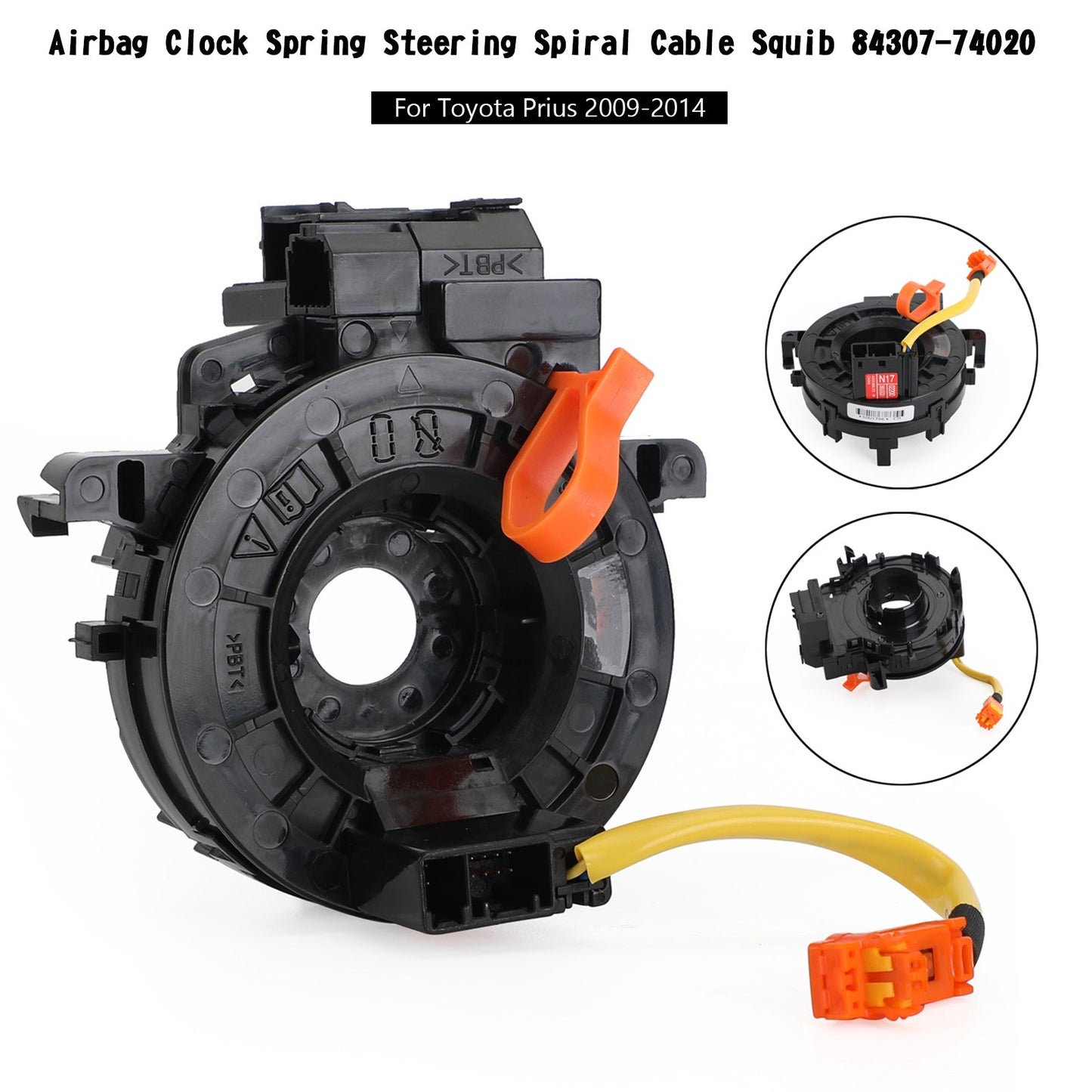 84307-74020 Airbag Clock Spring Spiral Cable Squib For Prius 2009-2014