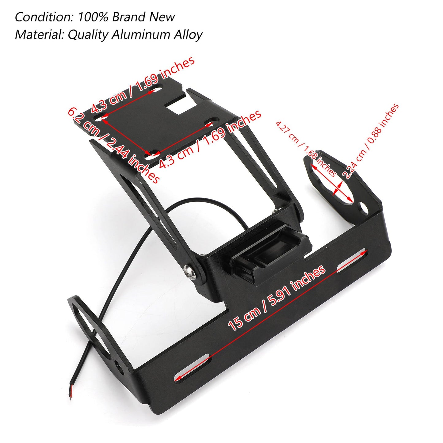 License Plate Holder For Kawasaki Z650 Ninja 650 2017-2020