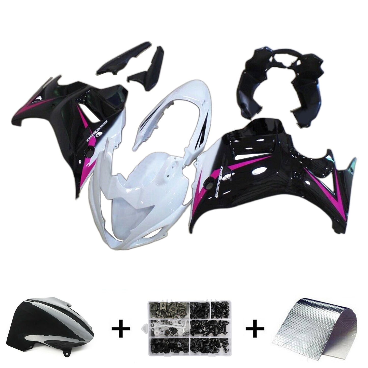 2008-2013 Suzuki Katana GSX650F Injection Fairing Kit Bodywork Plastic ABS