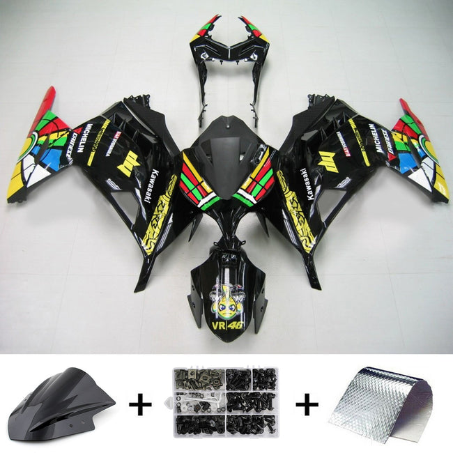 2013-2024 Kawasaki EX300/Ninja300 Injection Fairing Kit Bodywork Plastic ABS#161