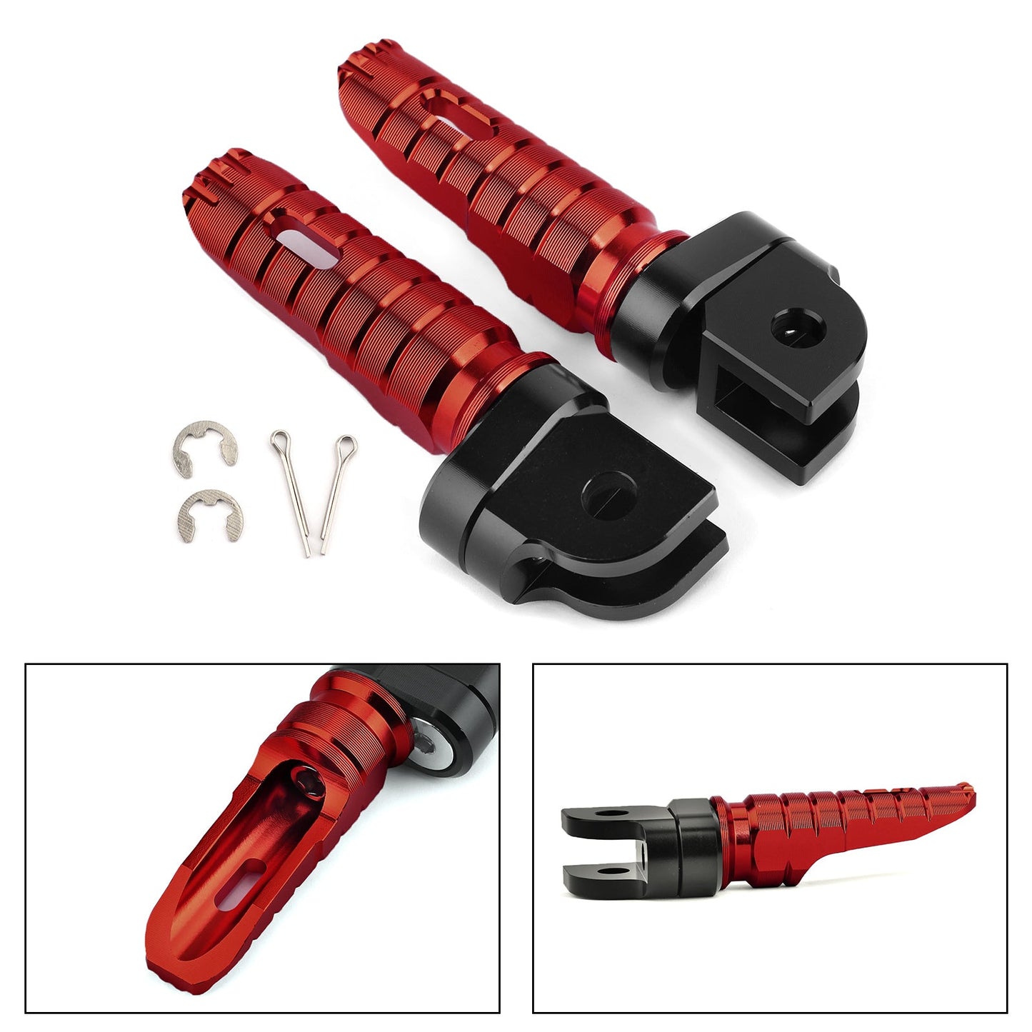 Front Footrests Foot Peg for HONDA CB125R CBR250RR CBR1000RR CB600F CB1100/RS/SX