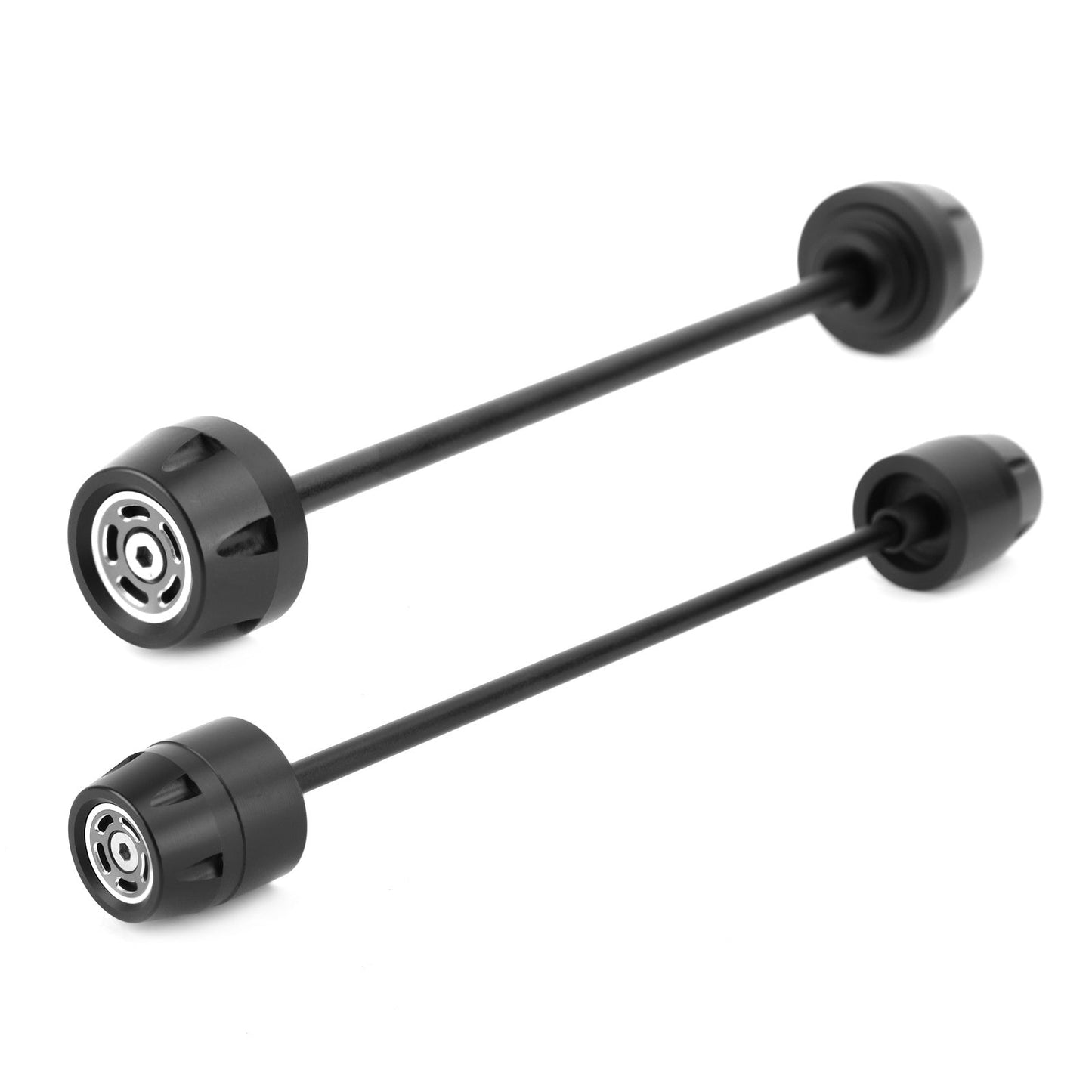 FRONT + REAR Axle Fork Wheel Slider Titan Fit for Ducati Scrambler 400 800 1100