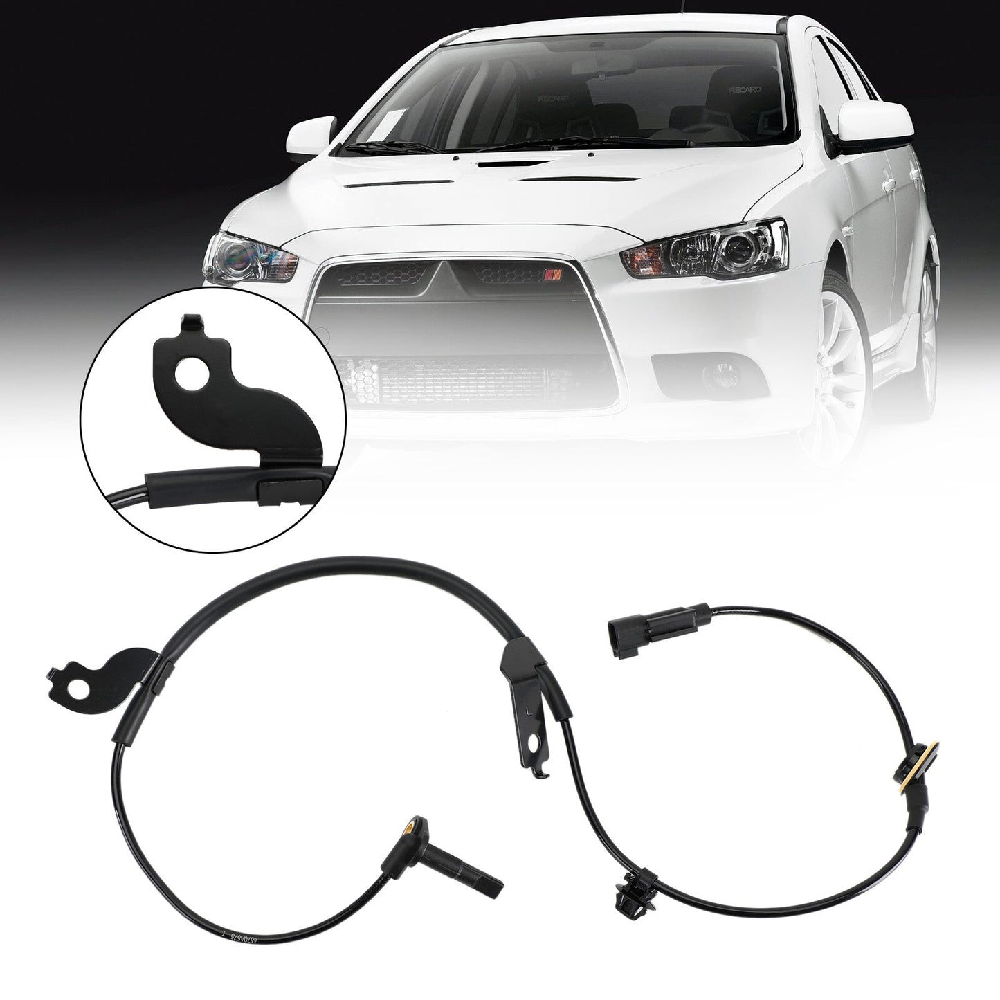 New Front Left ABS Wheel Speed Sensor 4670A575 For Mitsubishi Lancer 2008-2011