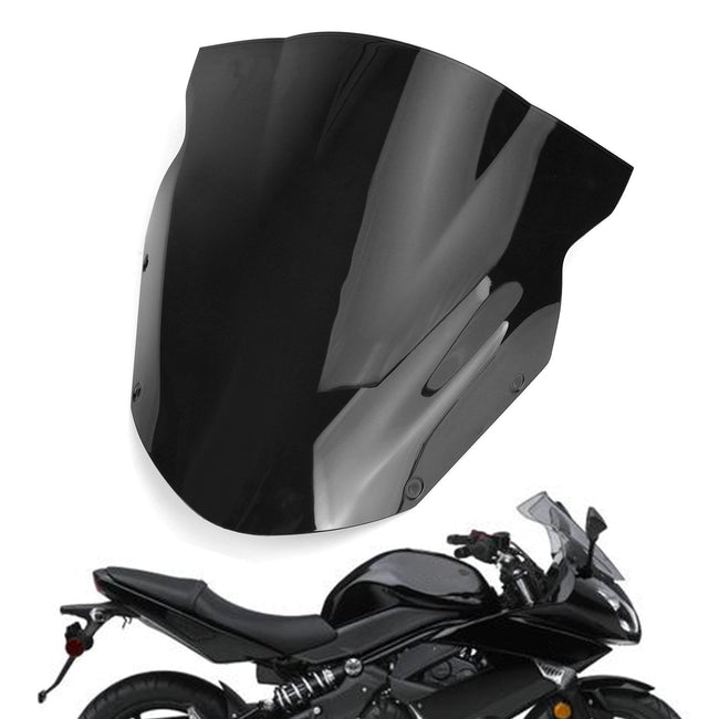 Windshield Windscreen For Kawasaki Ninja 650 ER6F 2009-2011 BLK