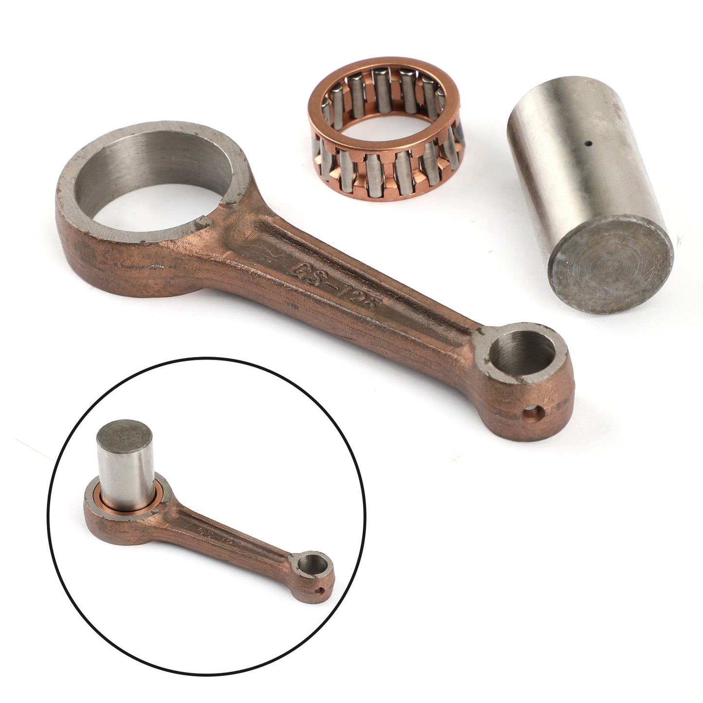ENGINE Connecting Rod Kit For Suzuki GS125 GS125E GS125S 99-00 GN125 GN125E 82-01TU125 1999 GZ125 Marauder 98-07 DR125 82-88