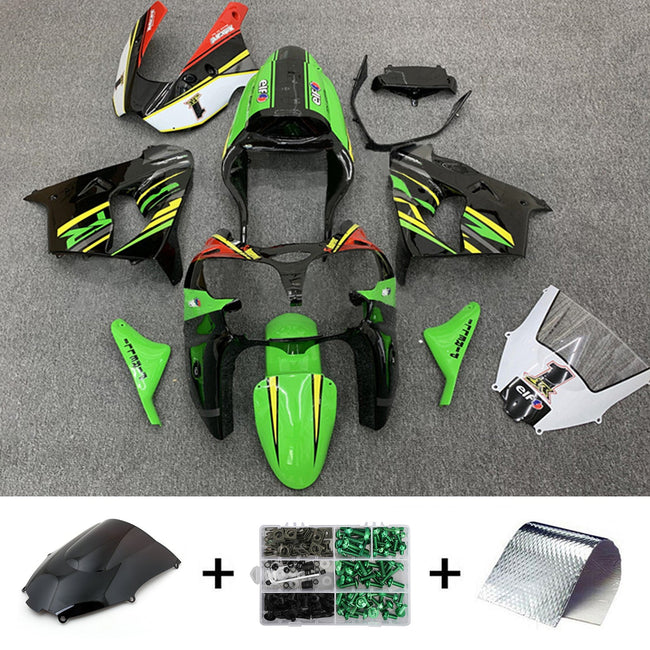 2002-2003 Kawasaki ZX9R Injection Fairing Kit Bodywork Plastic ABS #130