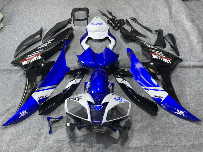 2006-2007 Yamaha YZF 600 R6 Injection Fairing Kit Bodywork Plastic ABS #153