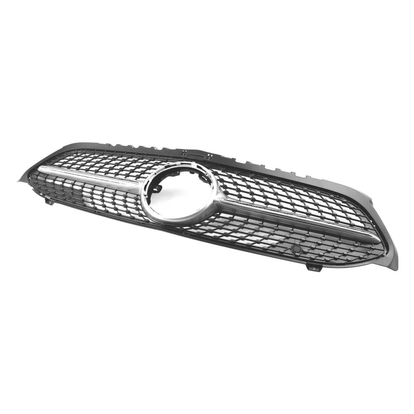 2019-2023 Benz A-Class W177 Diamond Front Bumper Grill Grille Black