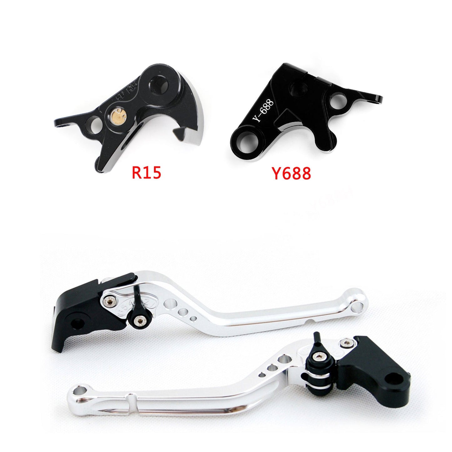 Long Clutch Brake Lever fit for Yamaha YZF R1/R1M/R1S 2015-2021 YZF R6 2017-2020