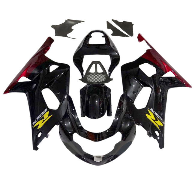 2000-2002 Suzuki GSXR1000 K1 K2 Fairing Kit Bodywork Plastic ABS