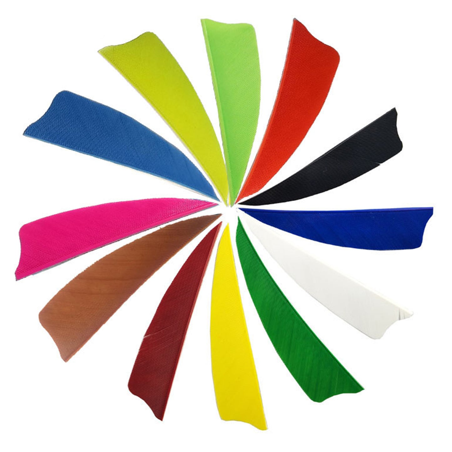 50PCS 3"4"5" Archery Arrow Feather Natural Fletching Turkey Fletches Bow Arrow