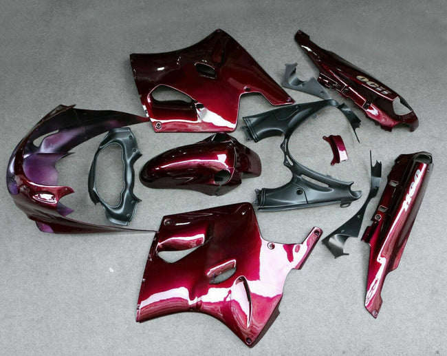 1993-2003 Kawasaki ZZR1100 Amotopart Injection Fairing Kit Bodywork Plastic #102