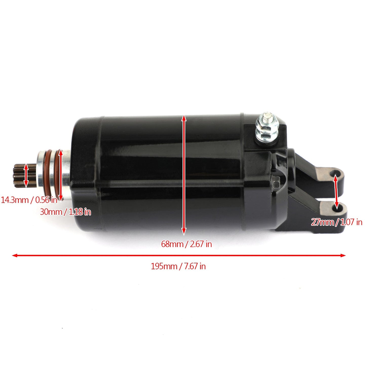 NEW Starter for SeaDoo Spark 2 Up / 3 Up 900 Rotax ACE 14-19 420893830 420892426