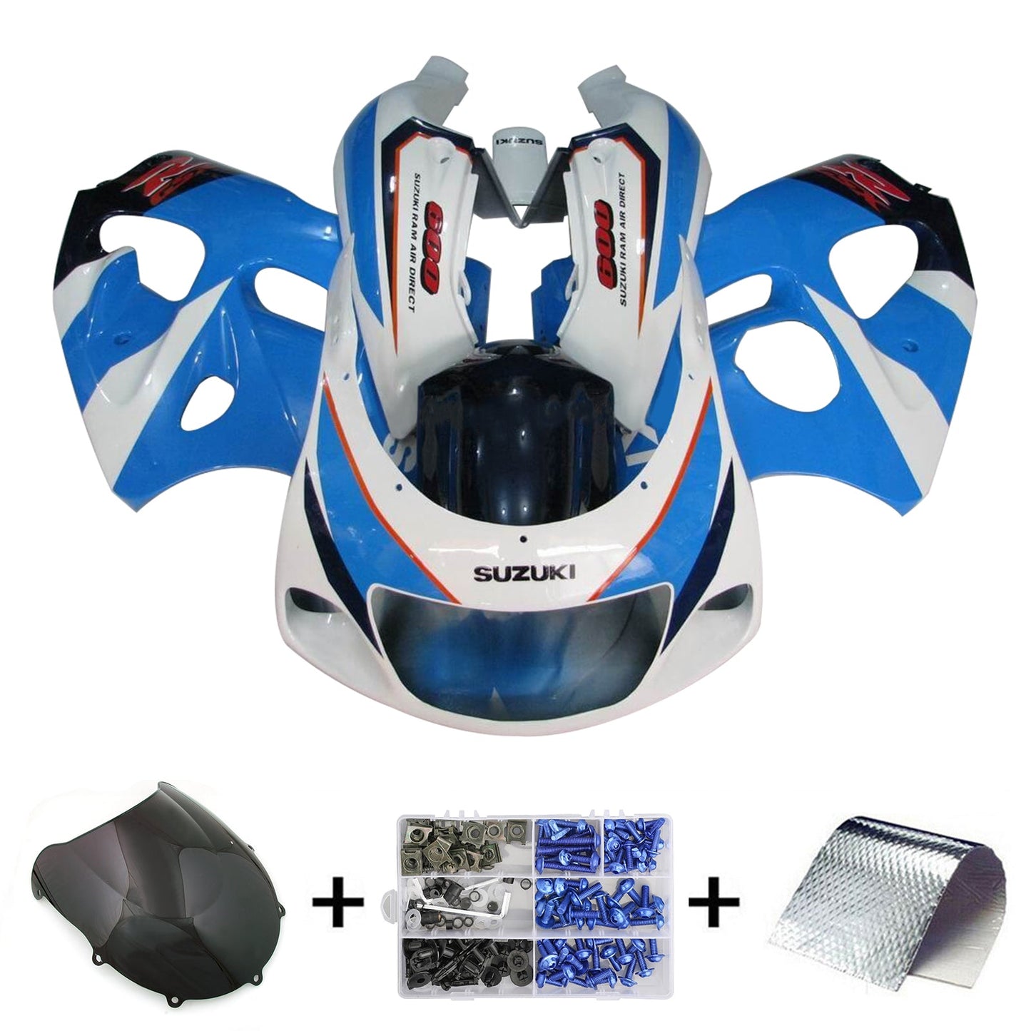 1996-2000 Suzuki GSXR600 1996-1999 GSXR750 Fairing Kit Bodywork