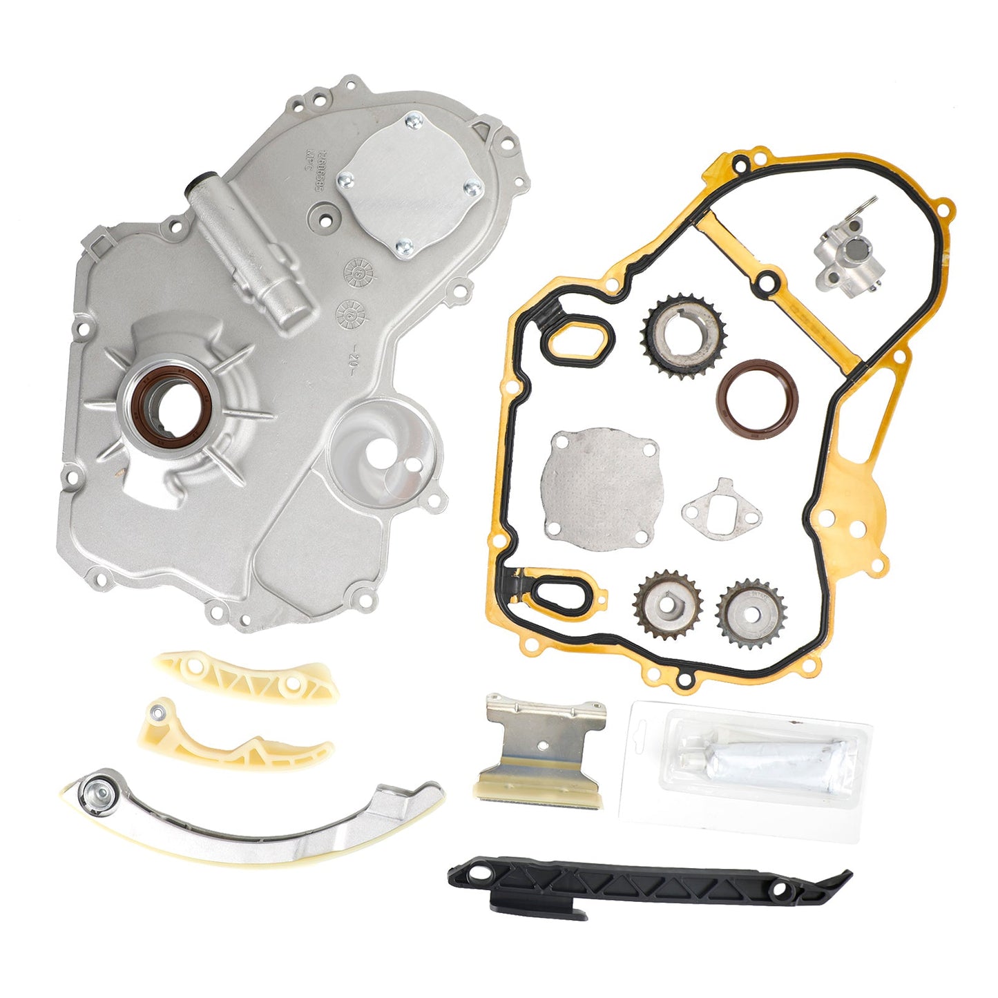 2011-2012 Chevrolet Malibl 2.4L Timing Chain Kit Oil Pump Selenoid Actuator Gear Cover Kit