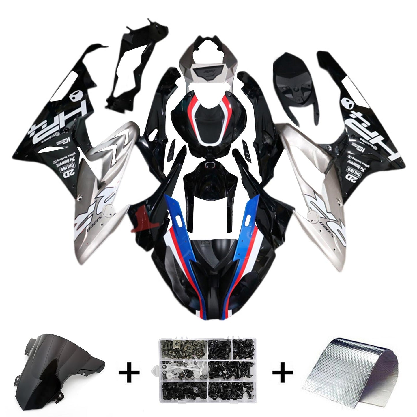 2015-2016 BMW S1000RR Fairing Kit Bodywork Plastic ABS