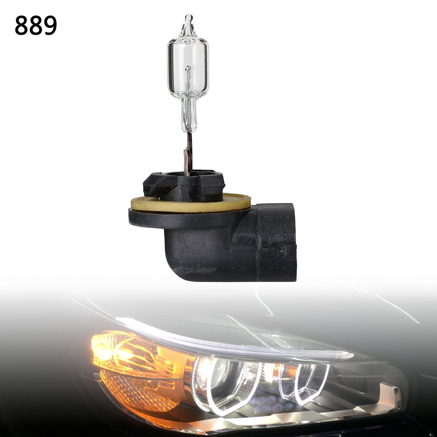 889 For NARVA 48045 Halogen Car Headlight Lamp 12.8V27W PGJ13