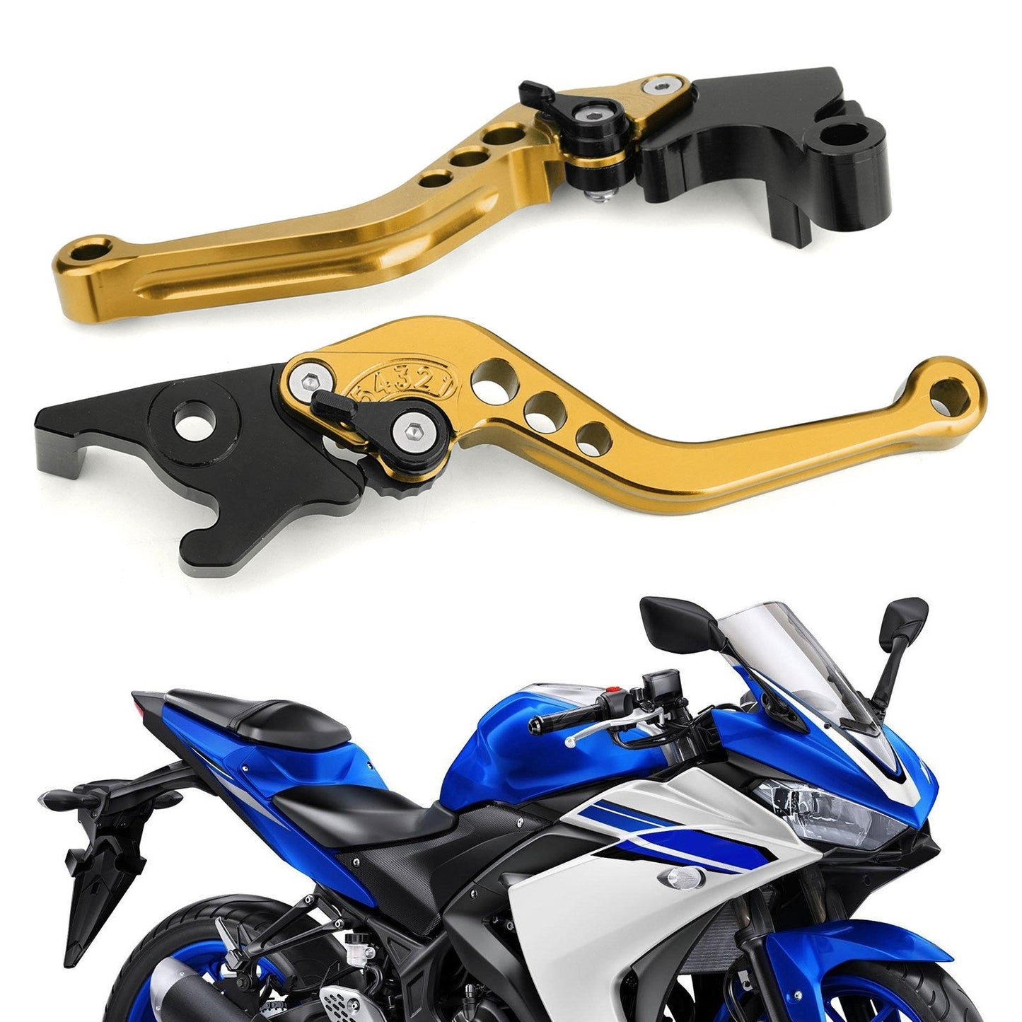 Brake Clutch Levers For YAMAHA YZF R3 R25 MT 25 2015-2017