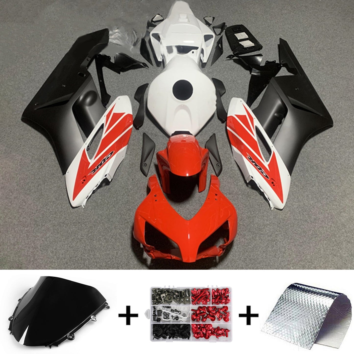 2004-2005 Honda CBR1000RR Injection Fairing Kit Bodywork Plastic ABS#187