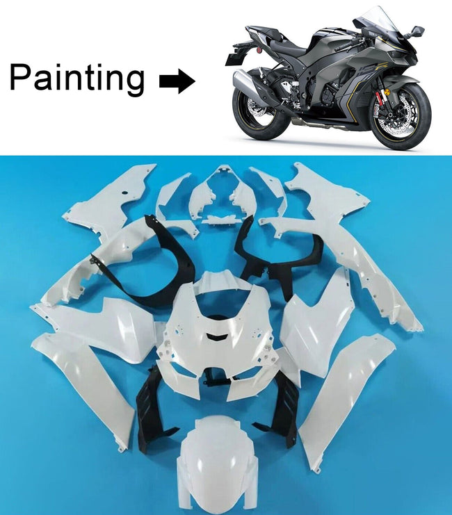 2021-2024 Kawasaki ZX-10R ZX10R Amotopart Injection Fairing Kit Bodywork ABS #101