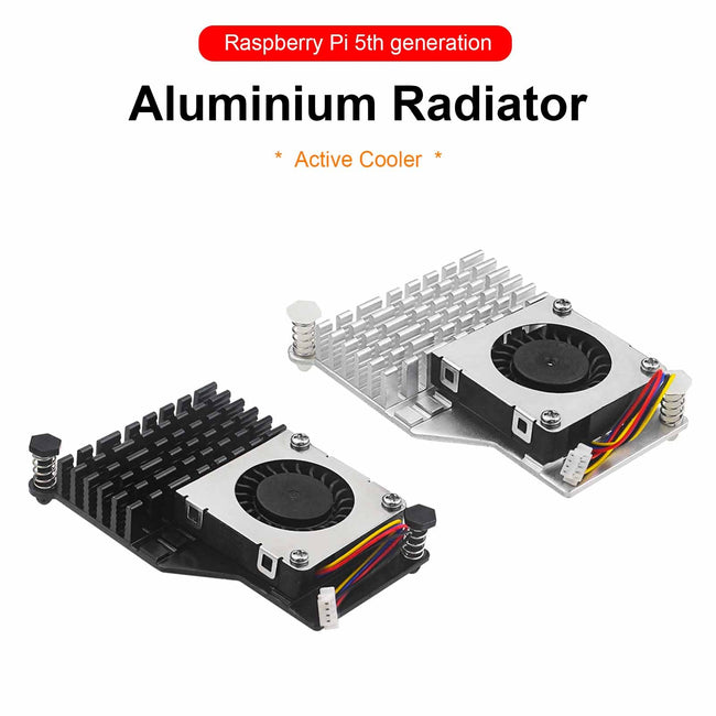 5th Generation Radiator Active Cooler Raspberry pi Aluminum Heat Sink Blower Fan