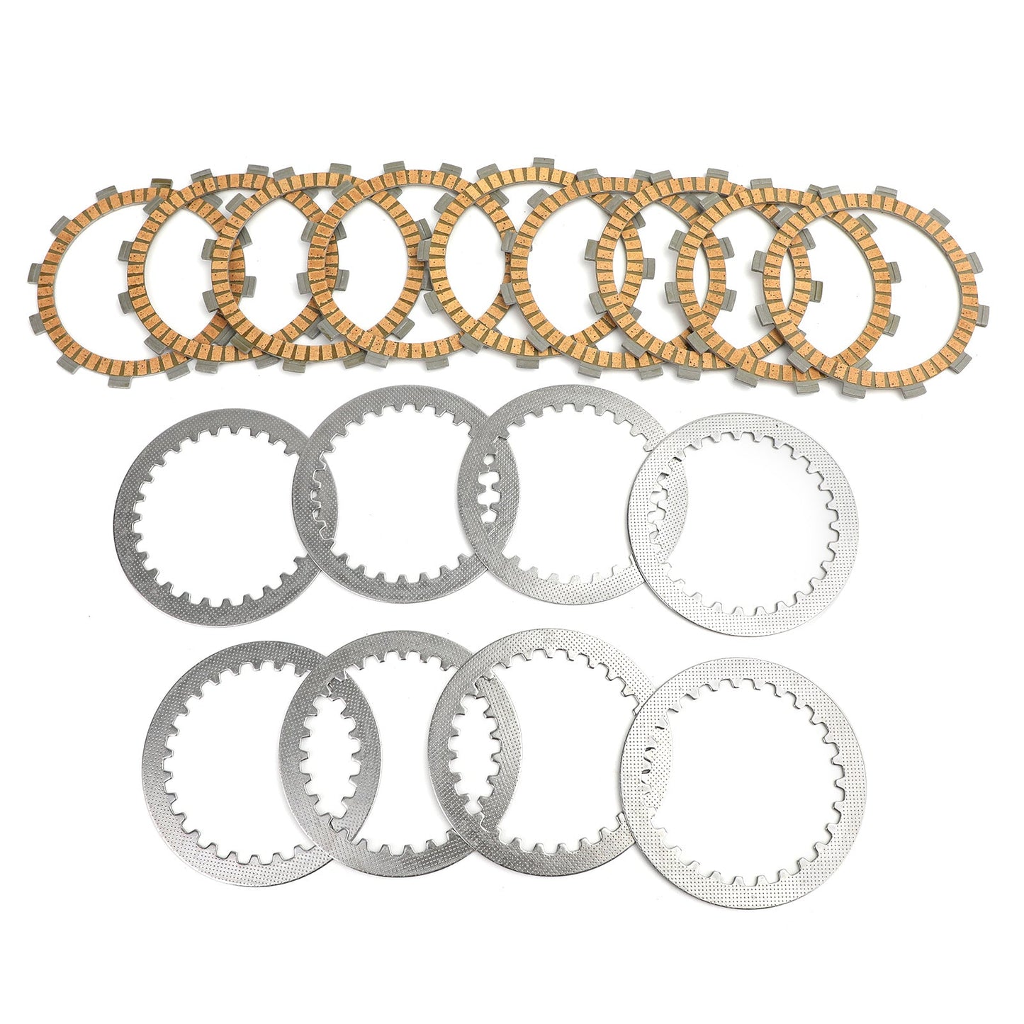 Clutch Plate Kit - Friction & Steel Plates For Yamaha YZF R6 YZF600 TDM850/900/900A TRX850 FZR/YZF/GTS1000