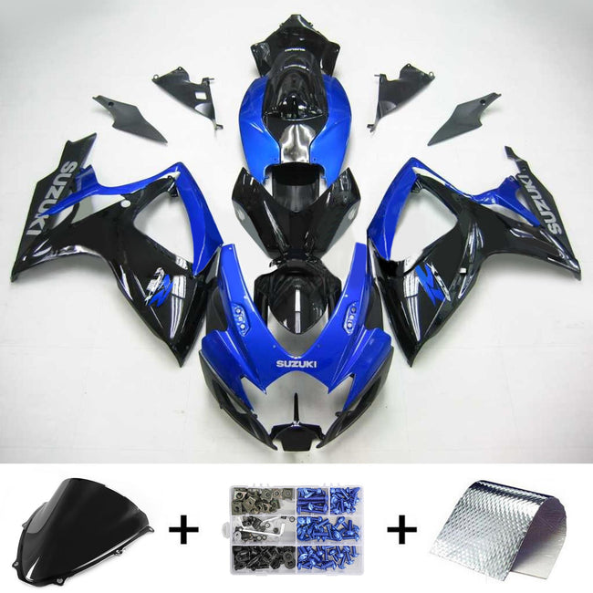 2006-2007 Suzuki GSXR 600/750 K6 Amotopart Injection Fairing Kit Bodywork Plastic ABS #106