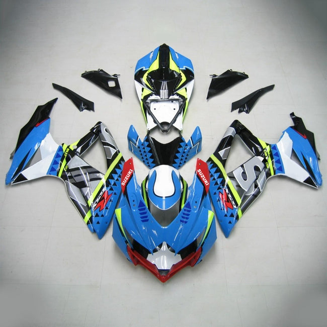 2008-2010 Suzuki GSXR 600/750 K8 Amotopart Injection Fairing Kit Bodywork Plastic ABS #107