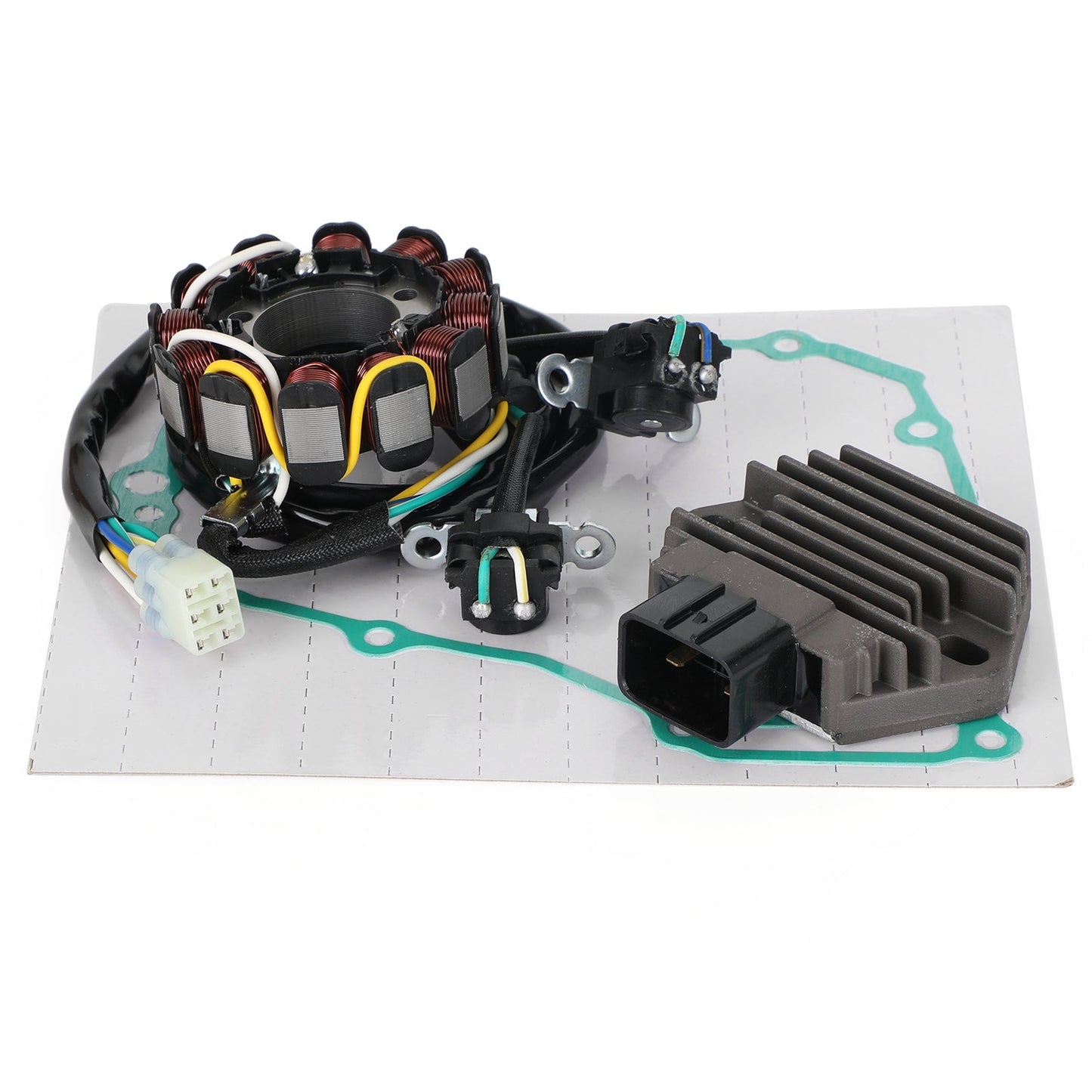 Magneto Stator+Voltage Rectifier+Gasket For Honda CRF 450 R CRF450R 2009