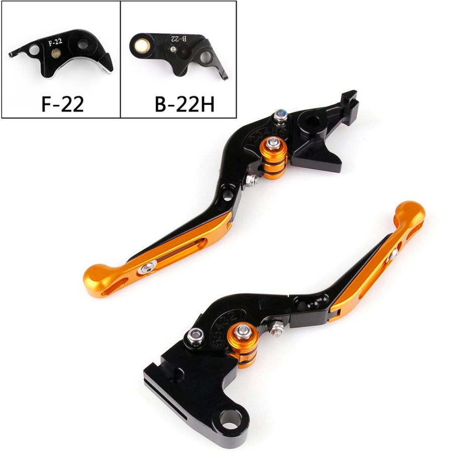 Adjustable Folding Extendable Brake&Clutch Lever For BMW S1000RR S1000R 15-18 BK