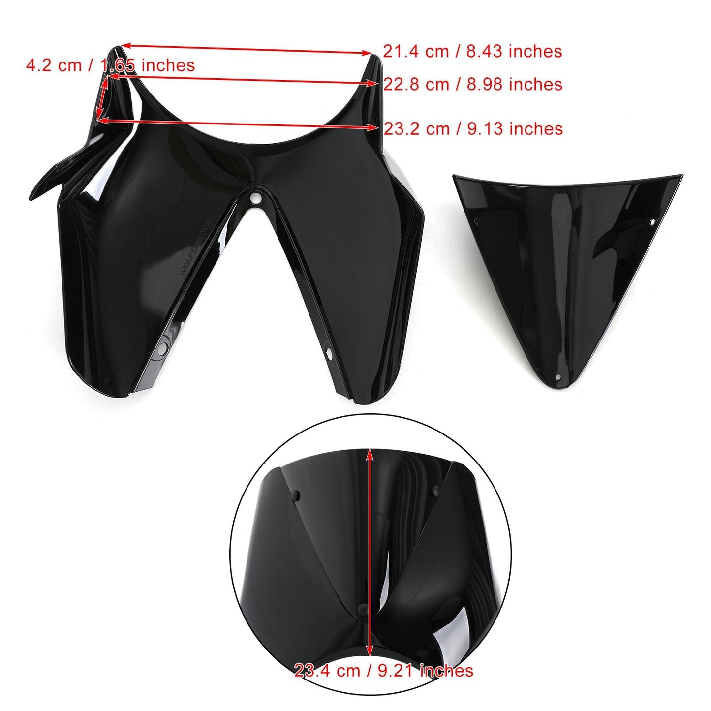 ABS Plastic Motorcycle Windshield WindScreen for Yamaha XSR700 XSR900 2020