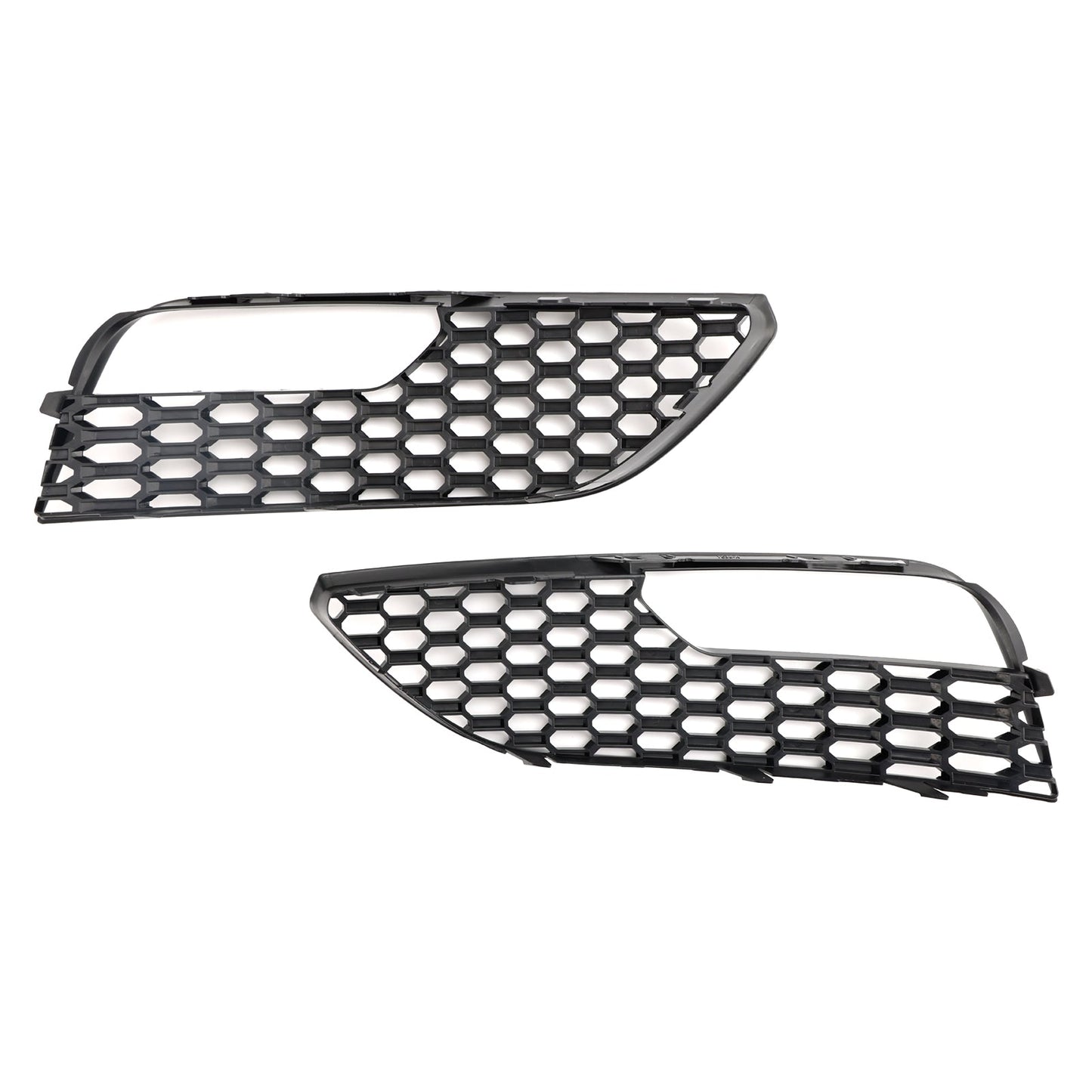 2012-2016 Audi A3 S3 Mesh Front Bumper Fog Light Surround Cover Grille 2PCS