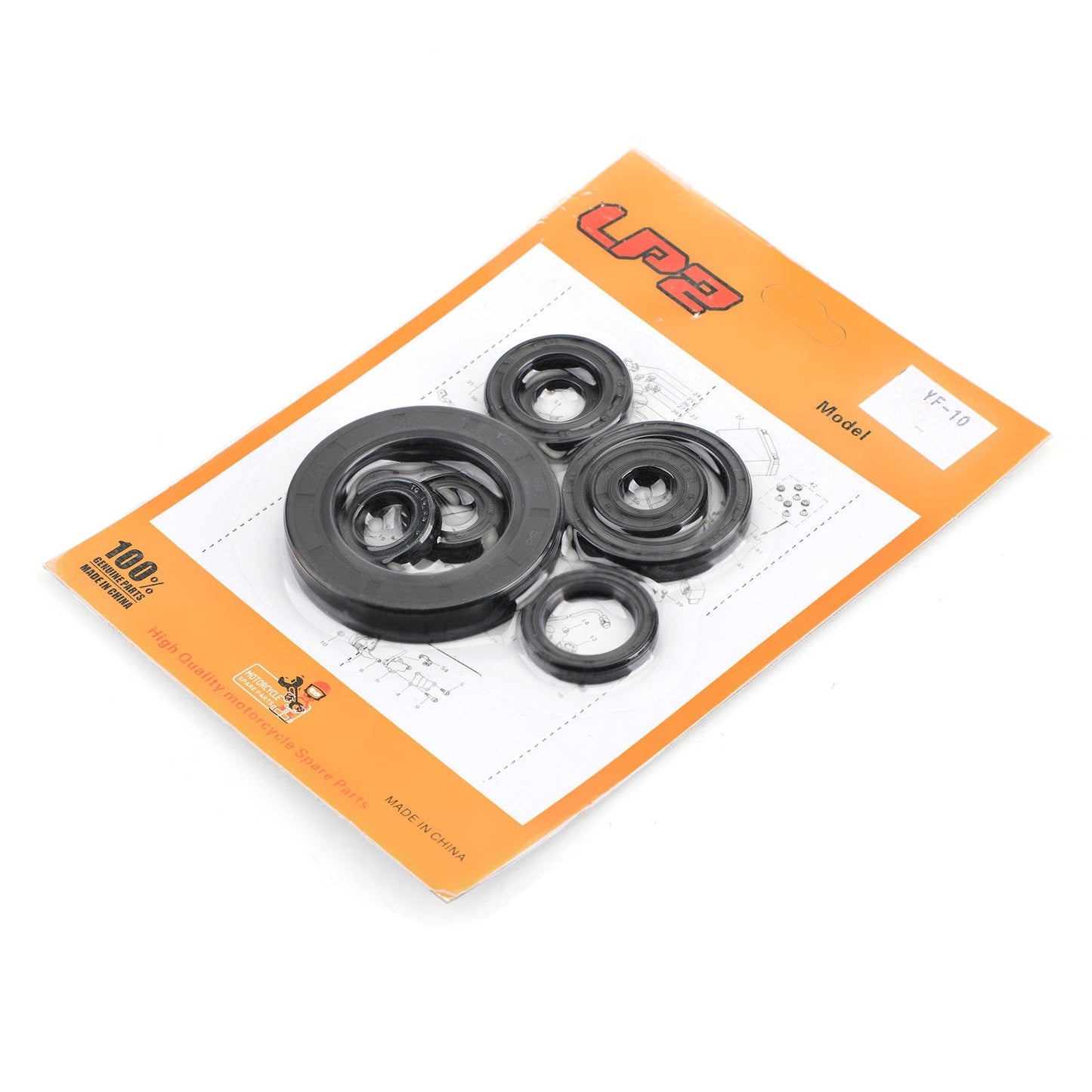 8pcs Engine Oil Seal Kit Set for Honda CR250R 1988/1989-1991 CR500R 1989-2001