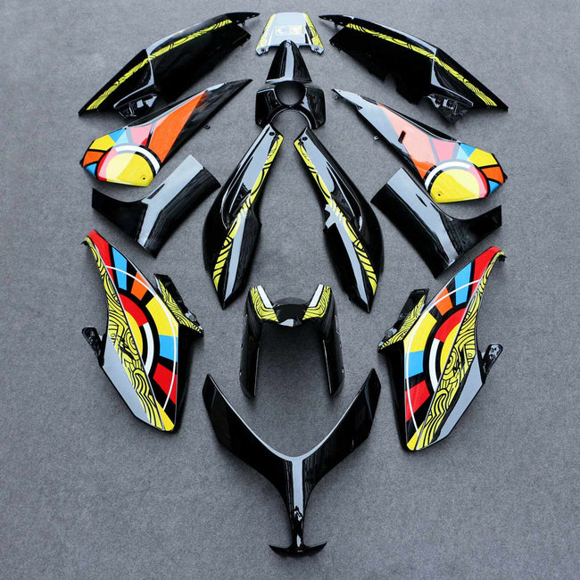 2008-2012 Yamaha T-Max XP500 Injection Fairing Kit Bodywork Plastic ABS#113