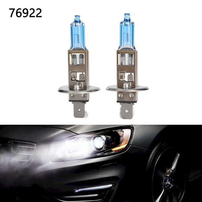 H1 Car Headlight For GE Sliver Light 4100K 12V55W Pretty White Light