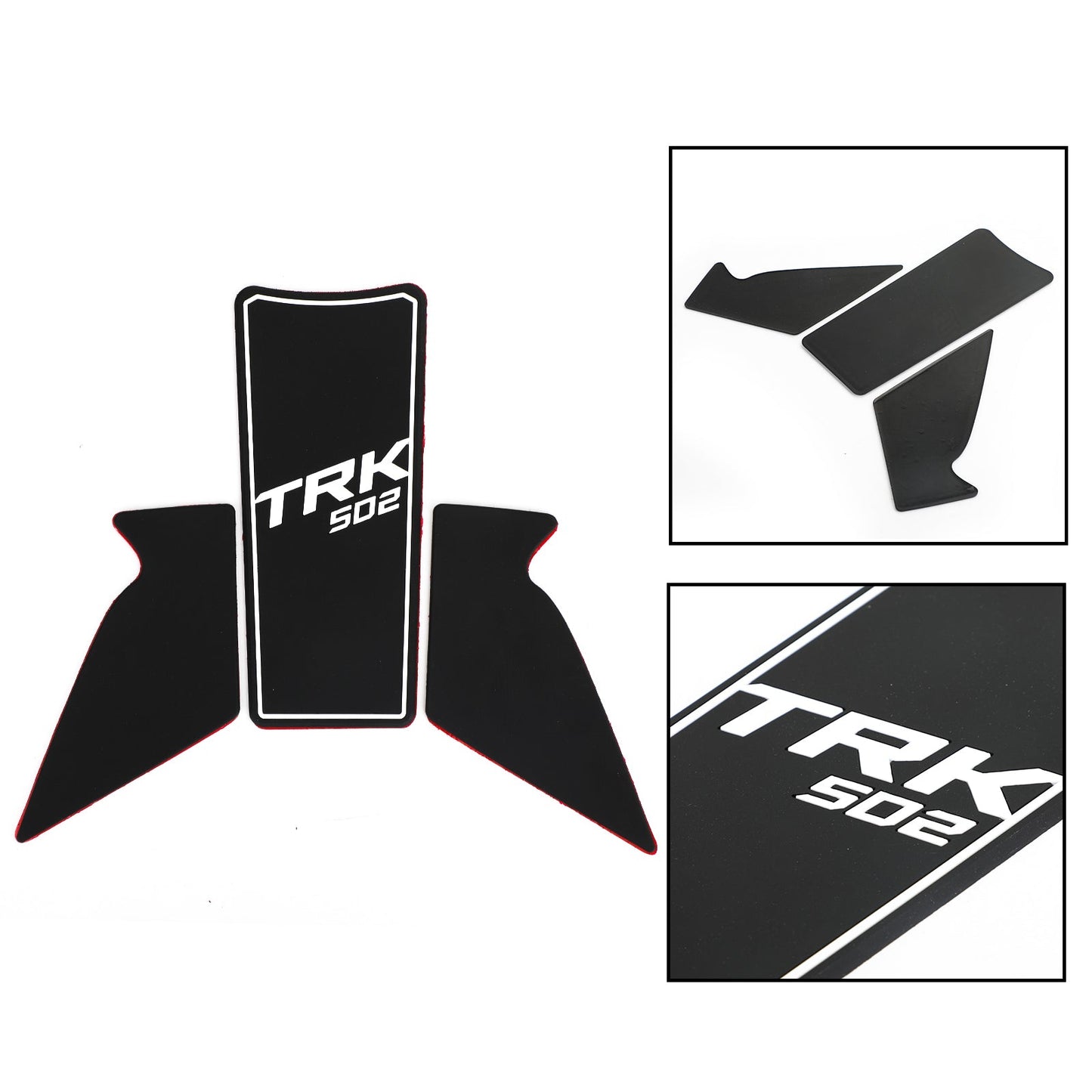 Tank Traction Pad Side Gas Knee Grip for Benelli TRK502 TRK 502 502X