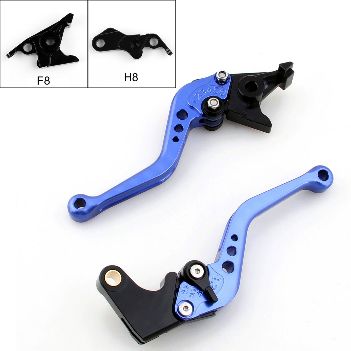 Short Brake Clutch Levers For Hyosung GT250R 2006-2010 GT650R 2006-2009 Black