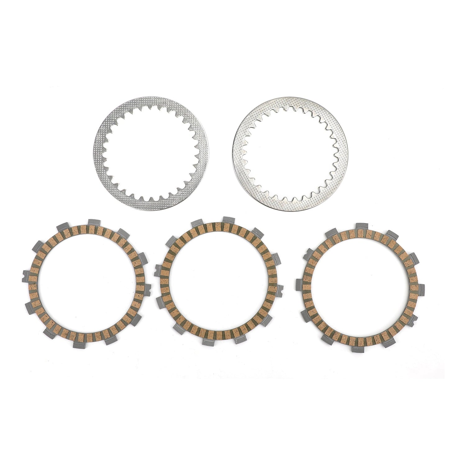 Clutch Plate Kit - Friction & Steel Plates For Suzuki PV/RMX/ZR/GS/GT/OR/TS/SMX/RG50 ZR50 KEN/KEX/SLKX/SKX