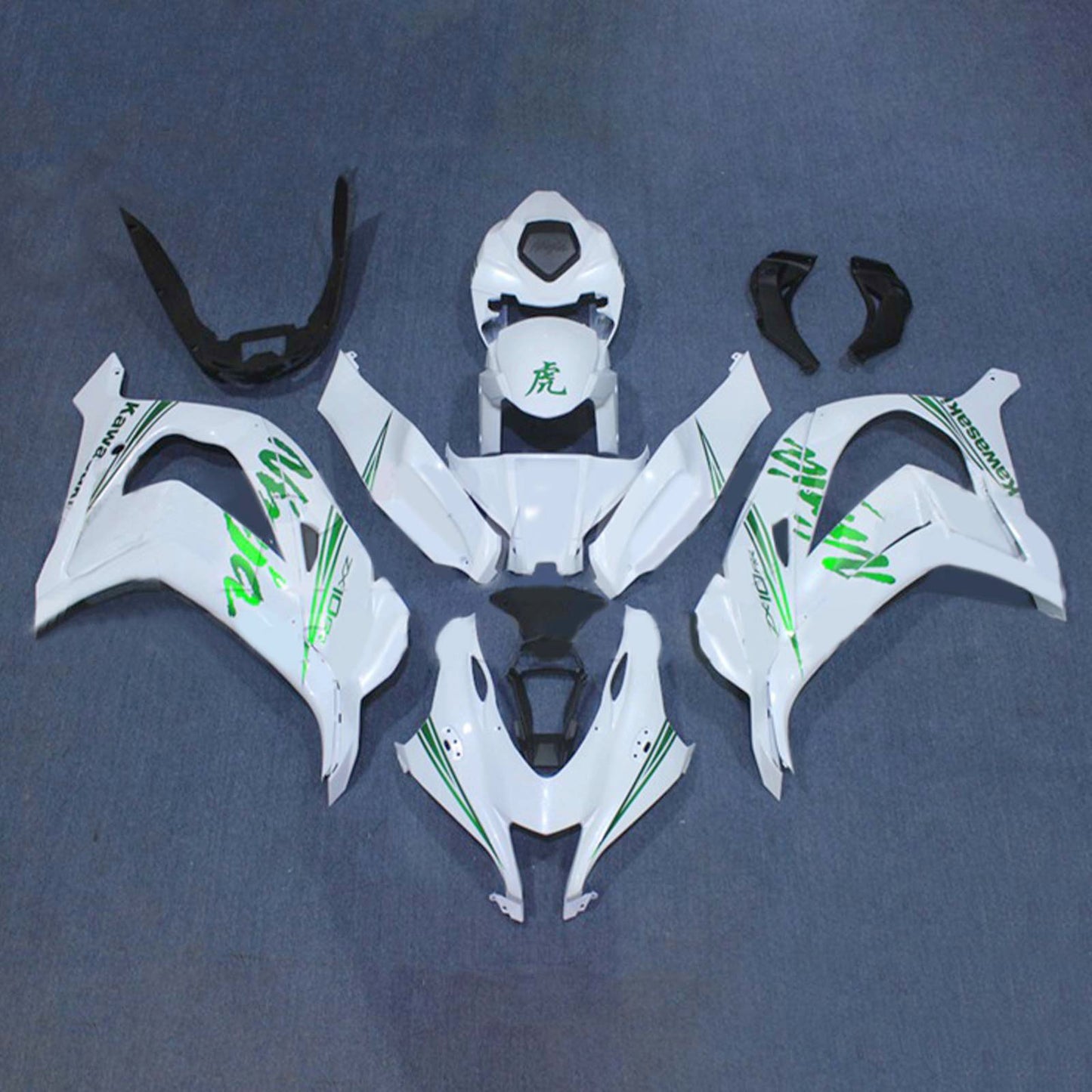 2016-2020 Kawasaki ZX10R Injection Fairing Kit Bodywork Plastic ABS#168